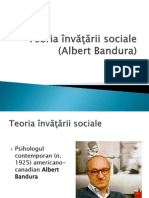 Teoria Invatarii Sociale - Curs 4