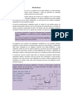 Metabolism o Tex To