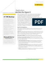 Datasheet - Veeam Backup & Replication - Hyper-V