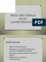 Male and Female Bladder Catheterization