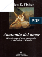 FISHER, H. Anatomía Del Amor
