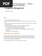 Congestion Management: CCIE Security V4 Technology Labs Section 1: System Hardening and Availability