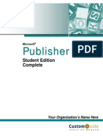 Publisher Courseware 2003