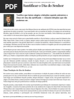 A Alegria de Santificar o Dia Do Senhor - Liahona Junho de 2012 - Liahona