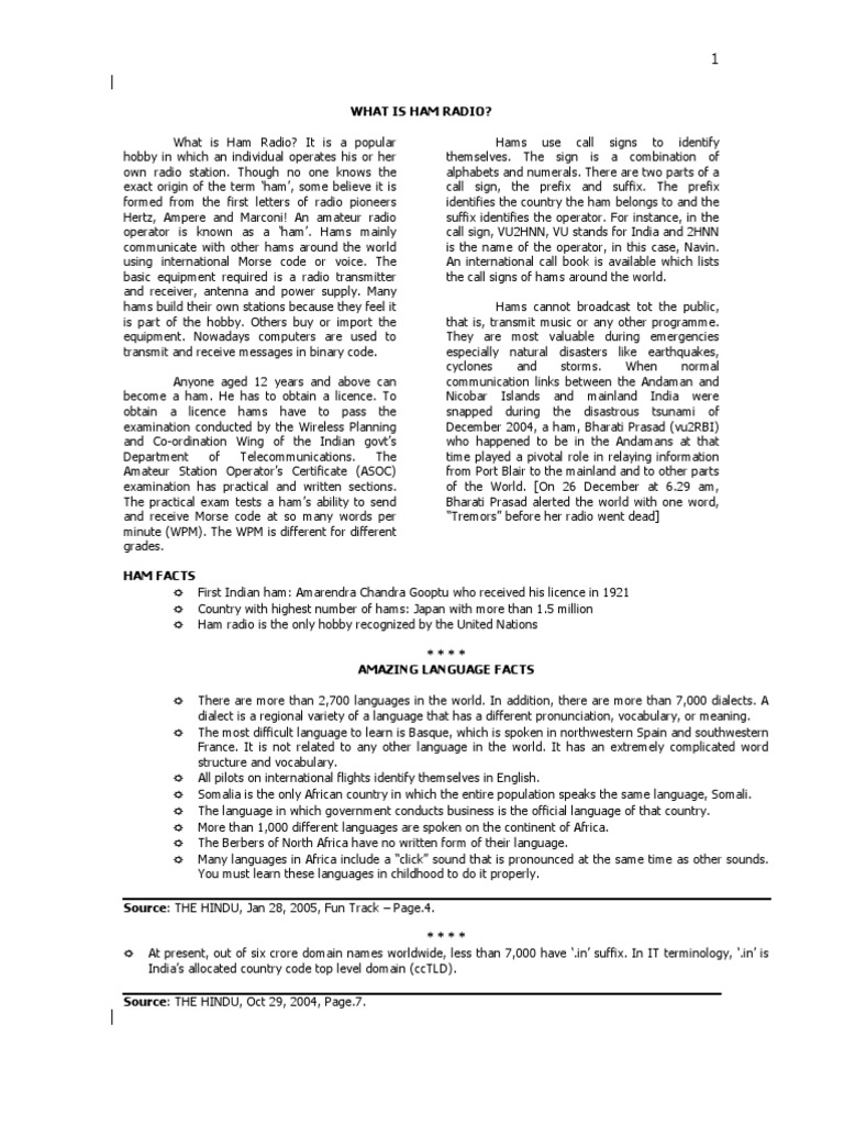 Understanding Ham Radio Basics | PDF | Tsunami | Earthquakes