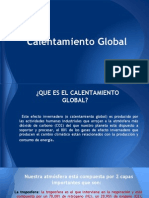 Presentacion Calentamiento Global