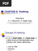 Chapter 8 - Hashing