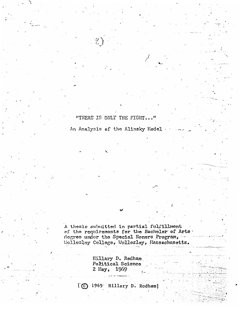 Hillary clinton's thesis pdf image