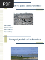 Alternativas para a seca no Nordeste