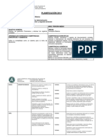 Planificación 2014 Por Mes