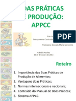 Boas Práticas de Produção