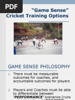 Game Sense Training With Pics