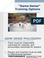 Game Sense Training With Pics