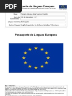 PASSAPORTE DE LÍNGUAS EUROPASS