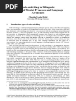 Download code switching by Nabeel Ahmed SN226037245 doc pdf