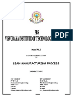 Lean Manufacturing