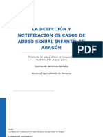 Deteccion y Notificacion de Casos de Abuso Sexual Infantil