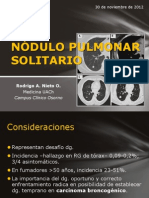 Nódulo Pulmonar Solitario 1