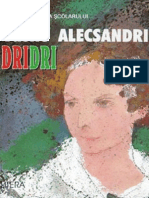 Alecsandri Vasile - Dridri (Aprecieri)