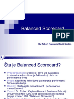 Balanced Scorecard: by Robert Kaplan & David Norton