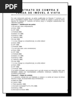Contrato Compra Venda Vista