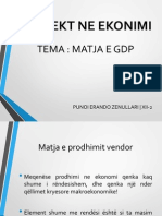 Matja e GDP