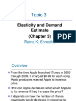 Price Elasticity and Demand Estimation