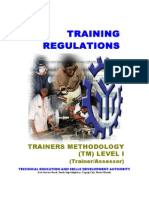 TR Trainers Methodology Level I