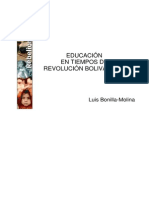 Educación en Tiempos de Revolución Bolivariana