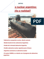 Submarino Nuclear Argentino: ¿Sueño o Realidad? - NOTAS