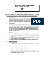 Bases Concurso Ambientación Aulas