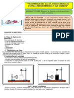 Guía de Indagacion Escalas Termométricas