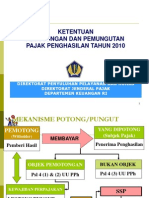 SOP Pemotongan PPH Pasal 21