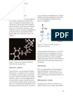 Penicilinas: descubrimiento, estructura, clasificación, mecanismo de acción y espectro antimicrobiano