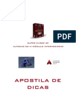 Curso AutoCAD 2014 módulo intermediário