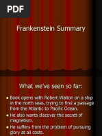 Frankenstein Summary