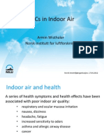 VOCs Indoor Air Health Effects Sources Reactive Chemistry