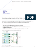 Networking Configuration