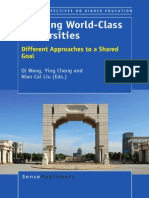 Building World Class Universities