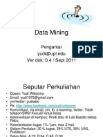 Pengantar Data Mining