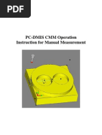 PC-DMIS Level 1 Training Manual | PDF | Cartesian Coordinate System ...