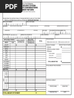 SSS R-5 Employer Payment Return