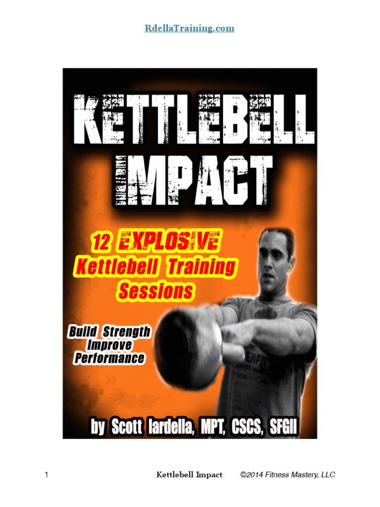 Ultimate Kettlebell Conditioning Workout Program PDF Kettlebell