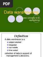 Download Data Warehousing  by Raghav SN22609555 doc pdf