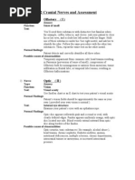 Download 12 Cranial Nerves and Assessment by apollo SN22609742 doc pdf