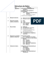 Estructura de Datos - ISC