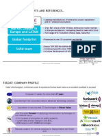 Market Leader in Europe and LATAM Global Footprint: Teldat'S S.A. Highlights and References