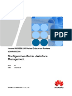 Configuration Guide - Interface Management (V200R002C00 - 02)