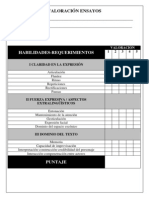 Valoración Ensayos (Modelo Con Pauta Para El Alumnado)