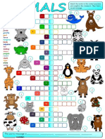 Animal Crossword